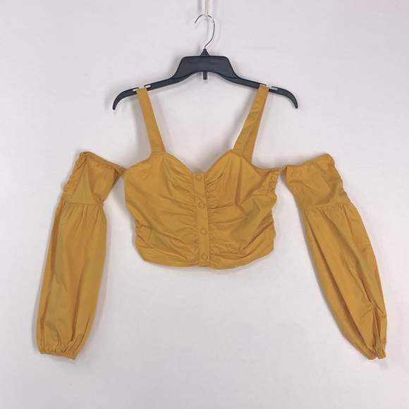 TULAROSA Charlie Top in Marigold Size M from REVOLVE - Picture 3 of 5